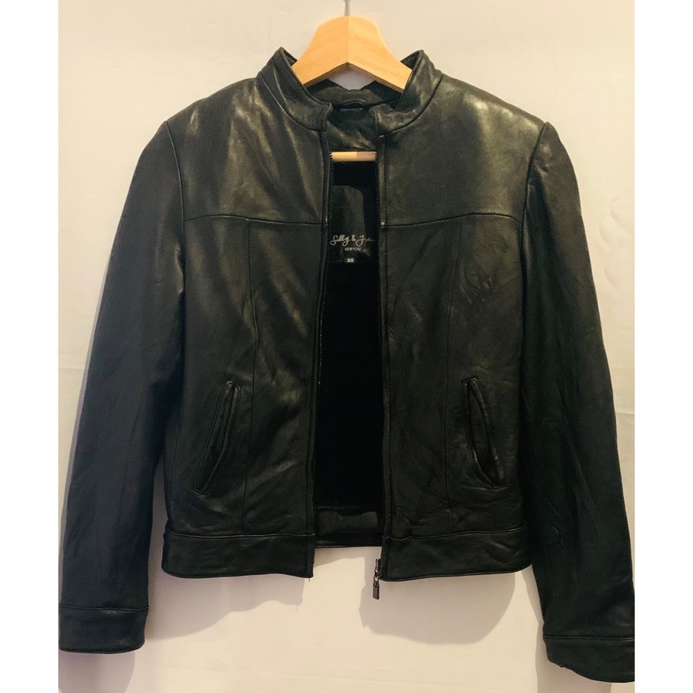 Sally & John Genuine Leather jacket.